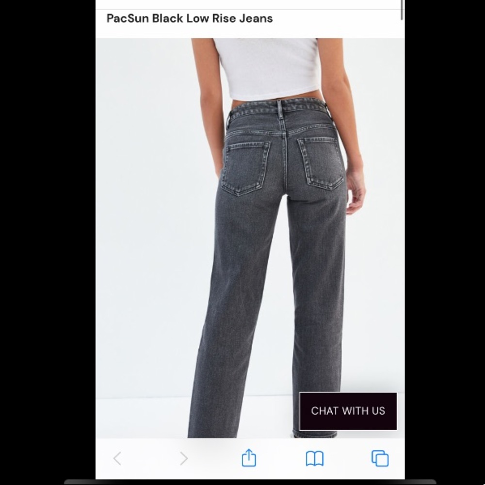 PacSun Low Rise Straight Jeans